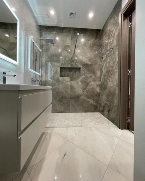 Капитальный ремонт совмещенного санузла окончен. 06