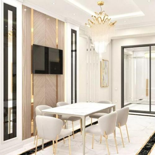 Еще один замечательный дизайн - проект в светлых оттенках. 01