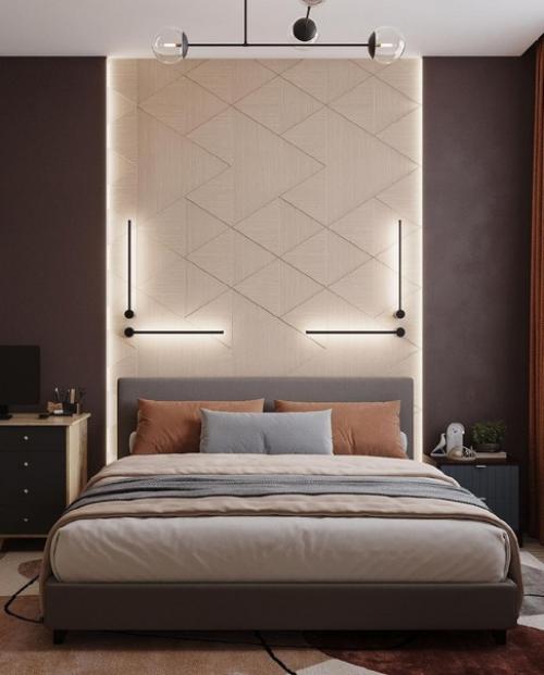 Проект квартиры площадью 43 м 2. заказчики проекта - молодая пара. 07