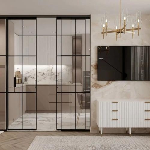 Невероятно стильный дизайн - проект квартиры в современном стиле. 04