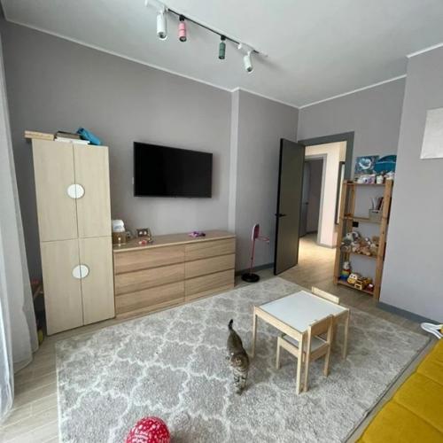 3 комнатная квартира, кухня - студия, площадью 78 кв. 06