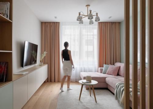 Интерьер четырех комнатной квартиры. 04