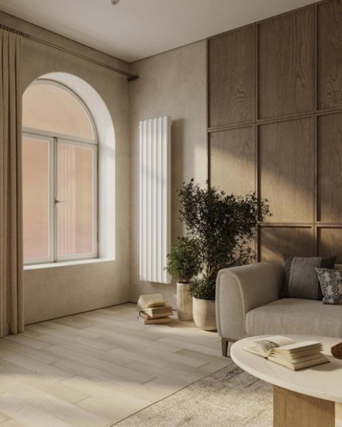 Интерьер в светлых тонах. 01