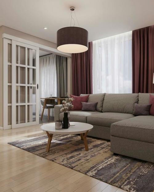 2 х комнатная квартира 38 м для молодой девушки. 01