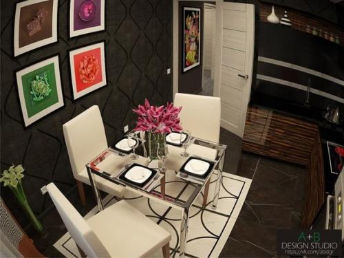 Дизайн - проект квартиры для семьи программистов. 02