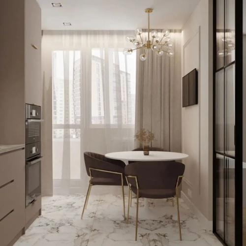 Невероятно стильный дизайн - проект квартиры в современном стиле. 02