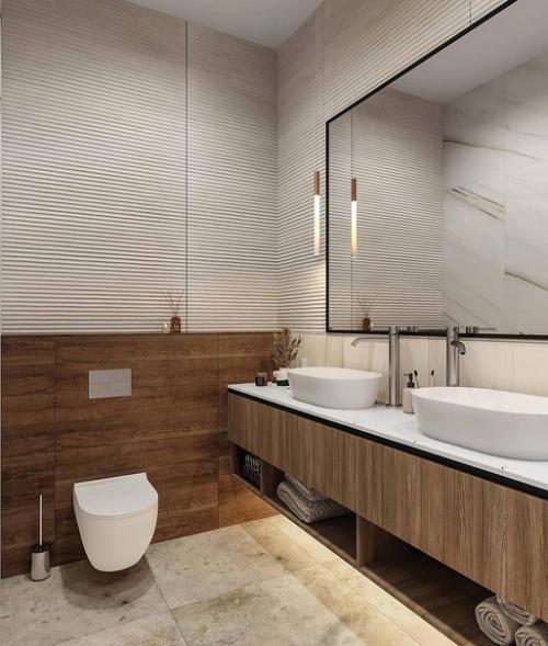 Интерьер просторной и светлой двухкомнатной квартиры для молодой семьи. 08