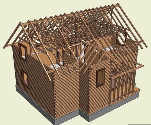 Расчёт стропильной системы по эскизу крыши. 02 Расчёт стропильной системы по эскизу крыши. 02