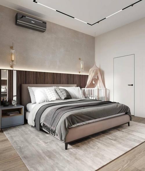 Интерьер просторной и светлой двухкомнатной квартиры для молодой семьи. 04