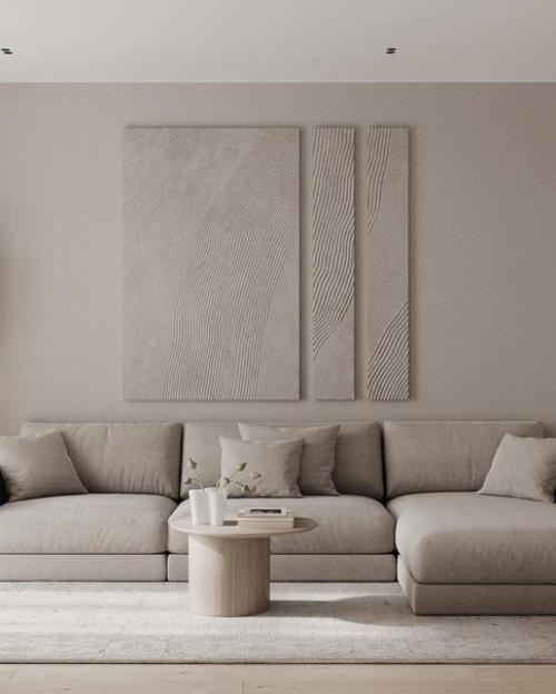 Интерьер уютной кухни - гостиной. 08