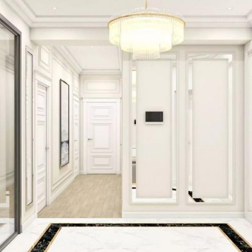 Еще один замечательный дизайн - проект в светлых оттенках. 06