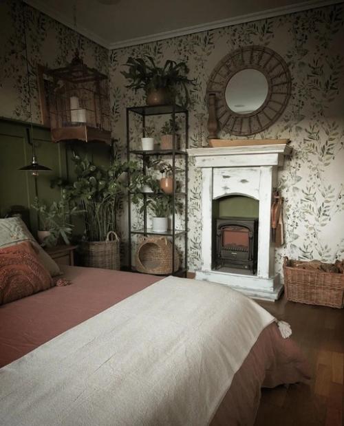 Красивый интерьер. С множеством декора. 04