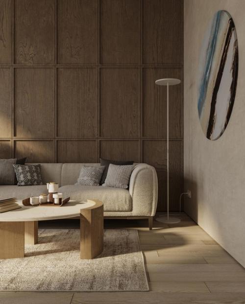 Интерьер в светлых тонах. 08