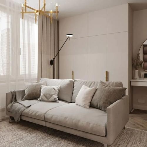 Невероятно стильный дизайн - проект квартиры в современном стиле. 05