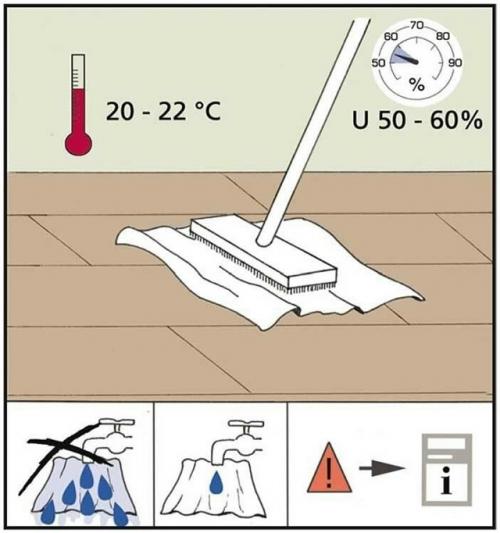 Наглядная схема укладки ламината, в которой пошагово показан весь процесс - от подготовки основания до выбора рисунка раскладки.  