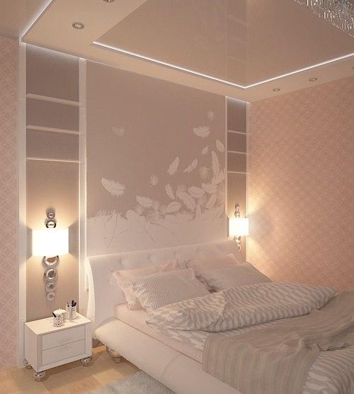 Спальня для молодой девушки с угловой гардеробной, г. Санкт-петербург. 02