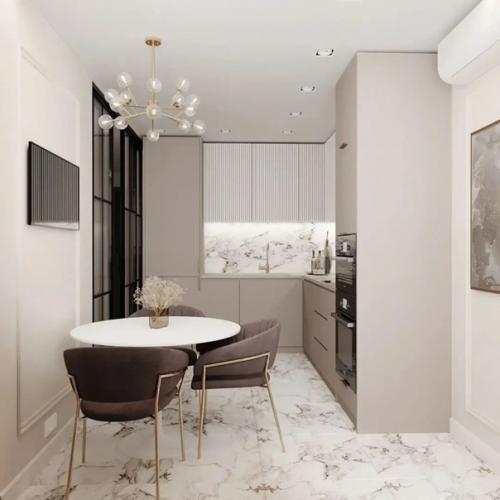 Невероятно стильный дизайн - проект квартиры в современном стиле. 01