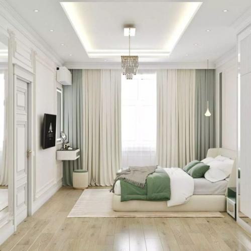 Еще один замечательный дизайн - проект в светлых оттенках. 04