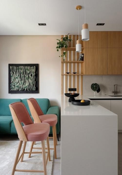 Интерьер четырех комнатной квартиры. 02