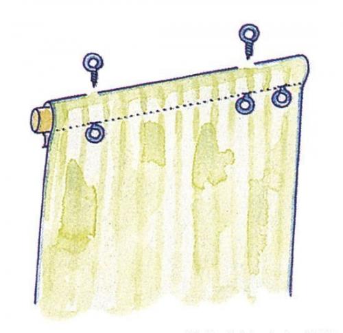 Рулонная штора?  Рулонной шторой можно закрыть окно или стеклянную дверь. 02