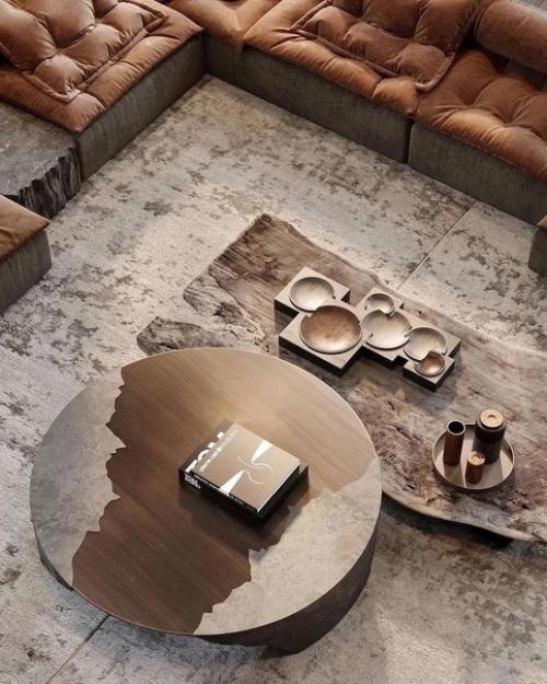 Роскошный загородный дом с отделкой в природном стиле. 05