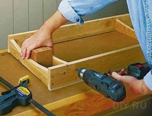 Cкамья для дачи. 06