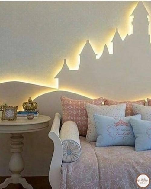 Отличные световые решения в детской комнате. 01
