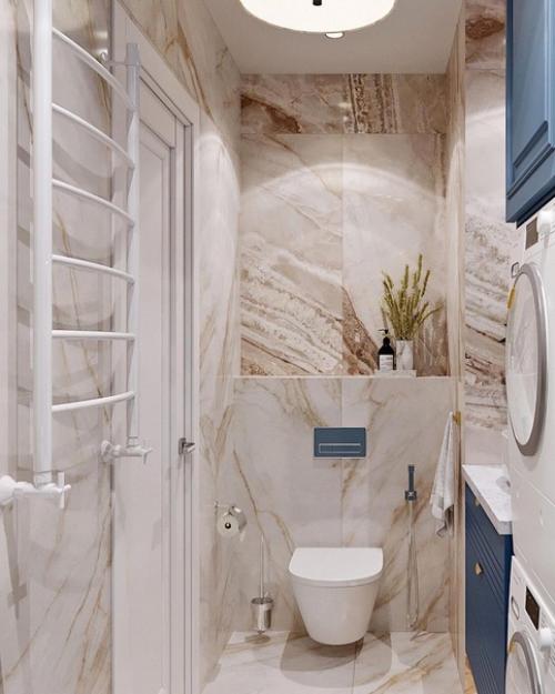 3 совершенно разных, но стильных санузла. 02