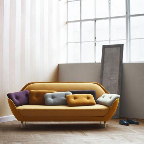 Цветные диваны уют и настроение в комнате создадут? 01