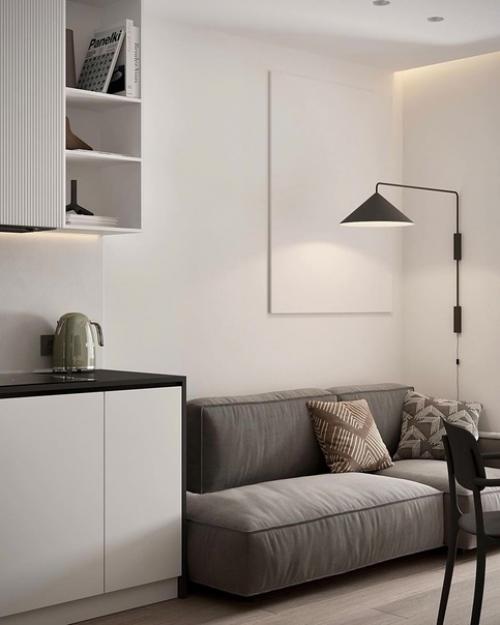 Дизайн - проект двухкомнатной квартиры. 01