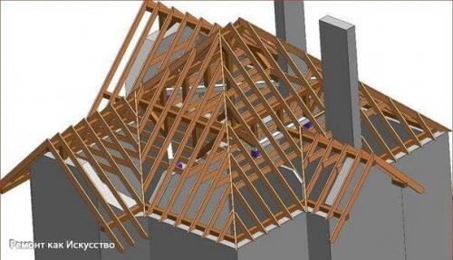 Расчёт стропильной системы по эскизу. 02 Расчёт стропильной системы по эскизу. 02