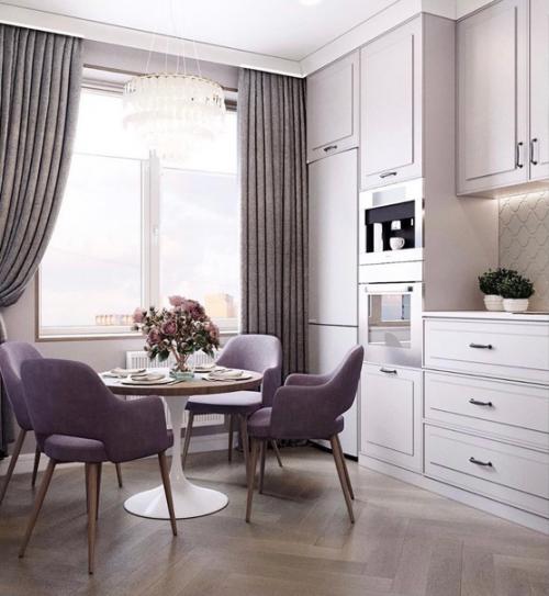 До чего красивый дизайн - проект кухни и коридора. 01