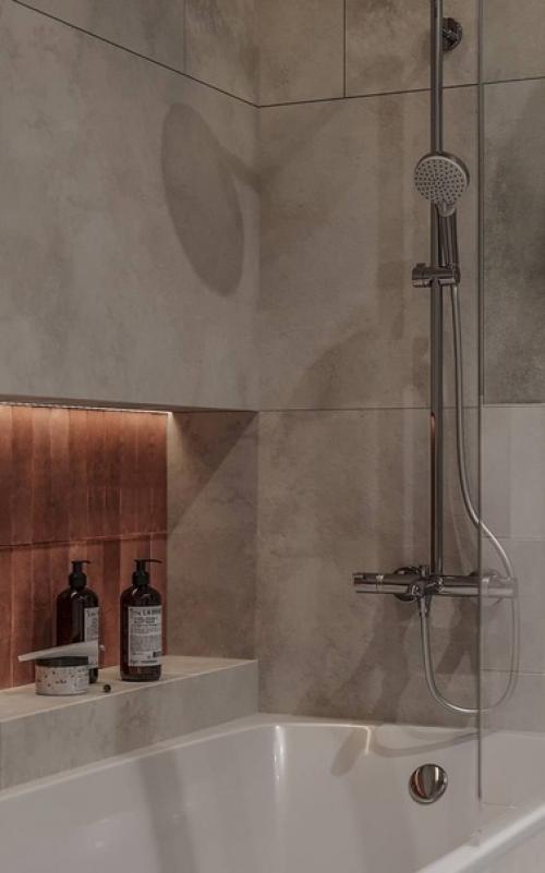 Комфортная и функциональная ванная комната. 04