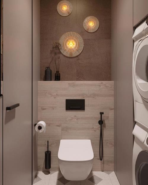 3 совершенно разных, но стильных санузла. 06