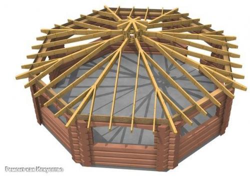 Расчёт стропильной системы по эскизу. 04 Расчёт стропильной системы по эскизу. 04