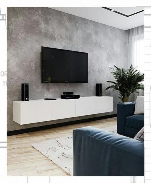 Тв - зона - главный объект гостиной, место семейного отдыха и комфорта. 01