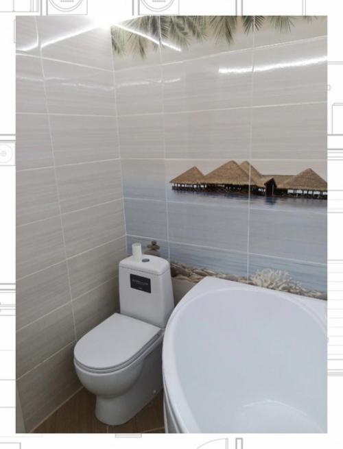 Угловая ванна в интерьере помогает оптимально использовать пространство санузла без ущерба для эстетики помещения и комфорта её владельца. 02