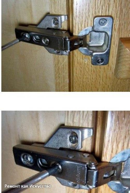 Регулировка дверей шкафа, мебельных петель (завесов) своими руками. 02 Регулировка дверей шкафа, мебельных петель (завесов) своими руками. 02