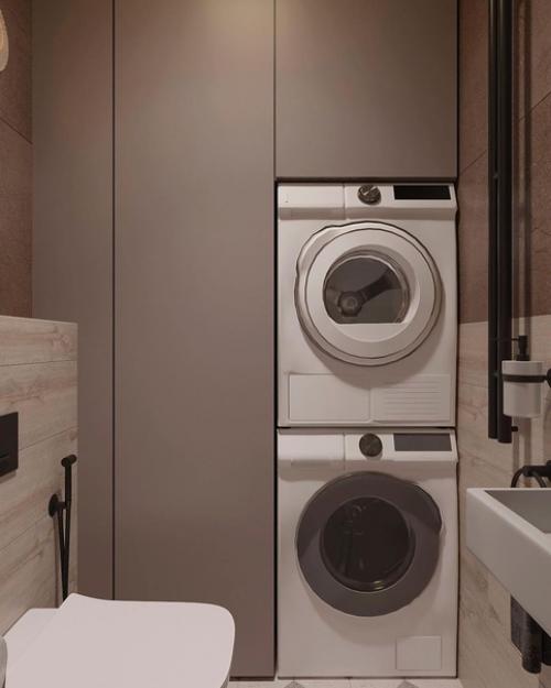 3 совершенно разных, но стильных санузла. 07