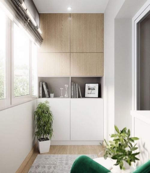 Шикарный дизайн - проект небольшой студии, площадью 24 кв. 04