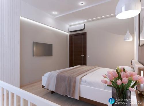 Дизайн - проект двухкомнатной квартиры 70 кв. 05