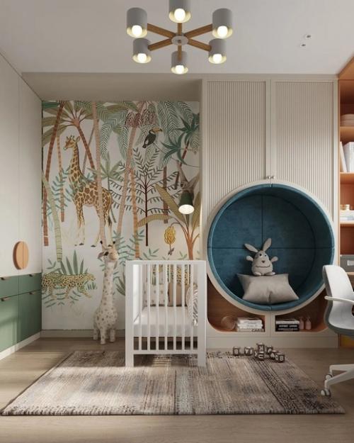 Детская комната для ребенка на вырост. 01