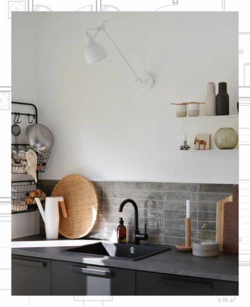 Элементов декора в скандинавских интерьерах не должно быть много. 06