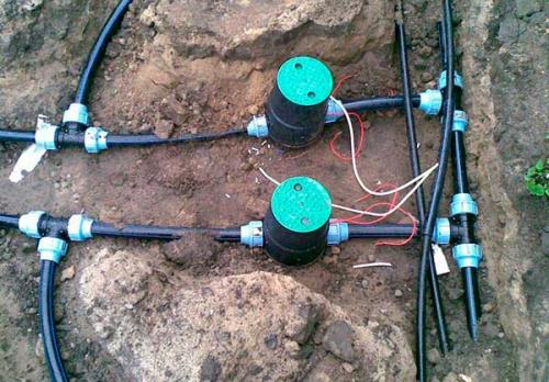 Автополив на даче своими руками. 02