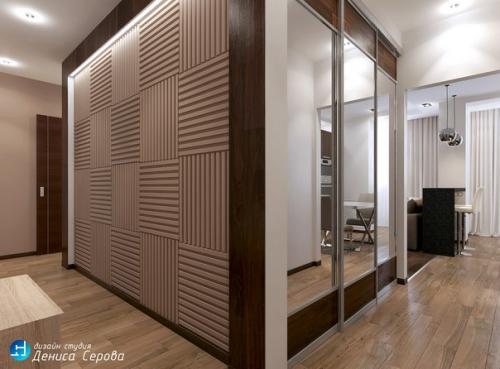 Дизайн - проект двухкомнатной квартиры 70 кв. 04