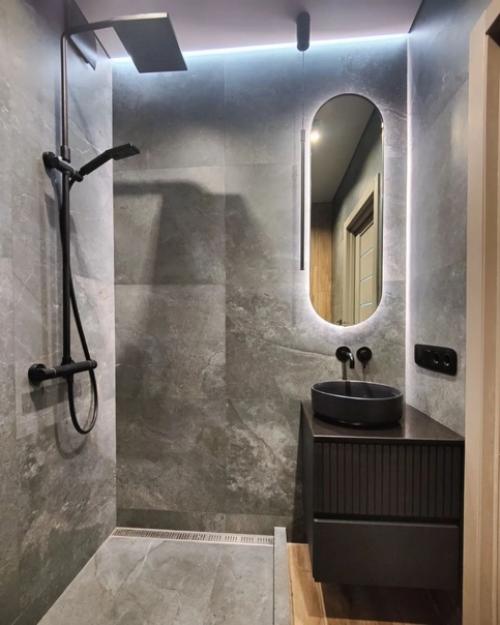 Окончен капитальный ремонт санузла. 05