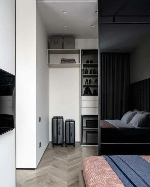 Функциональный интерьер 1 комнатной квартиры, площадью 36 кв. 08