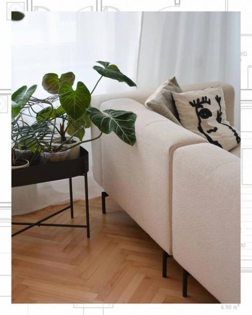 Элементов декора в скандинавских интерьерах не должно быть много. 05