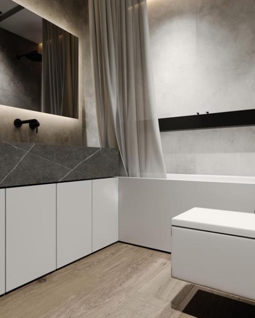 Ванная комната в ЖК Новое Купчино. 02 Ванная комната в ЖК Новое Купчино. 02