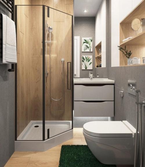 Шикарный дизайн - проект небольшой студии, площадью 24 кв. 07